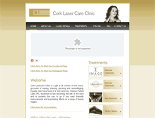 Tablet Screenshot of corklasercare.ie
